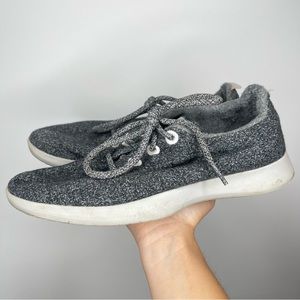 Allbirds Womens Size 10 Heather Gray The Wool Runners Lace Up Sneakers